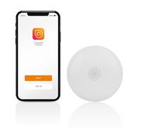 Smartwares Détecteur de fuites d'eau connecté FSM-184-75 DB - 2 capteurs - Protection immédiate et 24h/24