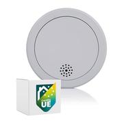Smartwares Détecteur de Fumée avec Batterie Scellée 10 Ans pour la Maison - Capteur Optique - Étiquette Q & certification VdS - 85 dB - Sécurité Incendie Fiable - FSM-12300