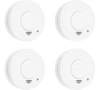 Smartwares Détecteur de fumée jeu de 4 à pile(s) (Ø x H) 100 mm x 35 mm