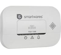 Smartwares FGA-13081 Détecteur de monoxyde de carbone à pile(s) Gaz détecté monoxyde de carbone