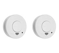 Smartwares FSM-11512 Détecteur de fumée jeu de 2 autonomie 5 ans à pile(s) (Ø x