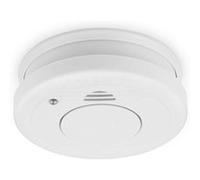 Smartwares Détecteur de fumée FSM-11512 – Jeu de 2, autonomie 5 ans, à piles, Ø 100 x H 35 mm