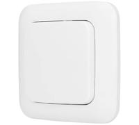 Smartwares Interrupteur mural sans Fil simple Plug & Connect - Utilisation intérieure - 1 canal - Système domotique SH4-90162 Blanc