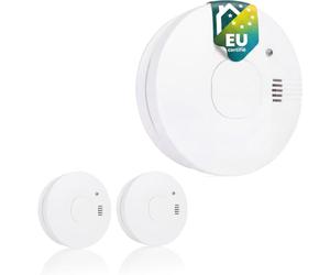 Smartwares Lot de 2 détecteurs de fumée - Piles 5 Ans remplaçables - Détection Rapide et fiable - 85 DB - FSM-11752