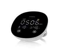 Smartwares Moniteur de qualité de l'air intérieur 3-en-1 FGA-13950 - CO2, température et humidité - 78 DB - Batterie de Secours