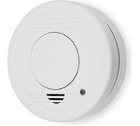 Smartwares détecteur de fumée - Capteur Optique - Durée de Vie : 10 Ans - Pile remplaçable 5 Ans - Bouton de Test - 85 DB - FSM-11510