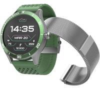 Smartwatch Amoled Icon Ii Aw-110 Ruban Supplémentaire, Écran 1,3"" 360x360 Pixels, Ip68, Bluetooth V 5.1, Veille 10 Jours, Batterie Lithium-Ion 310 Mah, Temps De Charge 2 Heures, App
