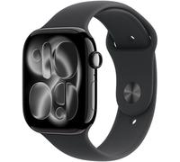 Smartwatch Apple Watch 11 GPS + Cellular 46mm Jet Black Alu Sport Band M/L Czarny (MFC44ZR/A)