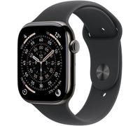 Smartwatch Apple Watch 11 GPS + Cellular 46mm Slate Titanium Sport Band M/L Black (MFD24ZR/A)