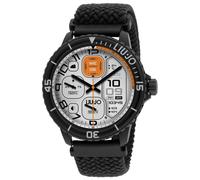 Smartwatch + Bracelet LIU JO LUXURY SYNC SWLJ180 de Tissu Noir + Silicone