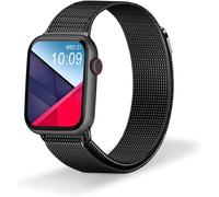 Smartwatch Color Full 2 - Smartwatch Avec 2 Bracelets : Noir Et Métal - Ecran Tactile Ips 1,91'' - Etanche Ip67-128 Modes Sport