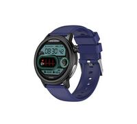 Smartwatch ET470 bracelet bleu résistant à l'eau fréquence cardiaque température corporelle