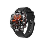 Smartwatch ET482 bracelet en vinyle résistant à l'eau fréquence cardiaque température corporelle