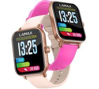Smartwatch - LAMAX - BCool 2 Play - Rose Gold - Écran TFT 1,83 - Bluetooth 5.1 - Résistant à l'eau