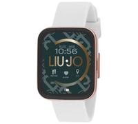Smartwatch LIU JO LUXURY VOICE SLIM SWLJ092 Silicone Blanc Gold Rose Touchscreen