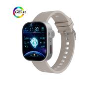 Smartwatch prend en charge la carte SIM 4G et lappareil (argent)