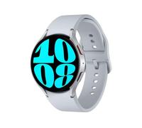 Smartwatch Samsung Galaxy Watch 6 44mm Silver | Écran tactile de 1,47", verre saphir, IP68 et 5 ATM, GPS, NFC, jusqu'à 40 heures. Autonomie de la batterie :