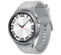 Samsung Galaxy Watch6 Classic 3,81 cm (1.5") OLED 47 mm Numérique 480 x 480 pixels Écran tactile 4G Argent Wifi GPS (satellite)