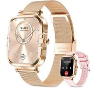Smartwatch Sport Montre Connectée Femme Homme Enfant -étanche IP67-1,75""Bluetooth-Compatible Android iOS iphone samsung-Or rose