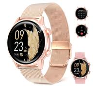 Smartwatch Sport Montre Connectée Femme Homme Enfant -étanche IP68-1,39""Bluetooth-Compatible Android iOS iphone samsung-Or rose