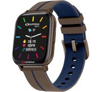SMARTWATCH SWT-STC020 INK CINTURINO SILICONE MARRONE-BLU / CASSA ALLUMINIO