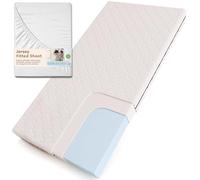 smartwood Matelas 80x190 Enfant - Mousse Matelas 12 cm avec Drap Housse - Mi-fermé H2 Certifié Oeko-TEX - Réversible - Housse Lavable Anti-Allergique et Respirante | Made in EU
