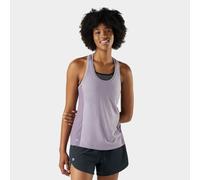 Smartwool - Active Mesh Racerback Tank - Débardeur en laine mérinos femme Purple Storm Heather - XL