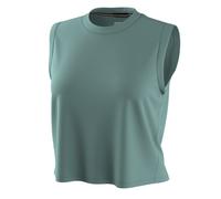 Smartwool - Active Ultralite Crop Tank - Débardeur femme Dusty Teal - XL