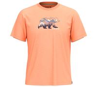 Smartwool - Bear View Graphic Tee - Haut en mérinos - S - terracotta