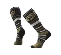 Smartwool - Chaussettes de ski en laine de mérinos - Ski Full Cushion Growling Grizzly OTC Socks Black - Taille M - Noir Noir M