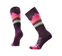 Smartwool - Chaussettes de ski en laine de mérinos - W Ski Targeted Cushion Pattern OTC Socks Purple Iris pour Femme - Taille S - Violet Violet S