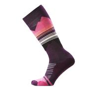 Smartwool - Women's Ski Targeted Cushion Print OTC - Chaussettes de ski - EU 34-37 - purple iris