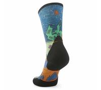 Smartwool Chaussettes Trail Run Targeted Cushion Mountain Print Crew