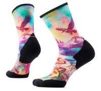Smartwool - Women's Trail Run TC Serene Peak Print Crew - Chaussettes de running - EU 42-45 - dusty teal