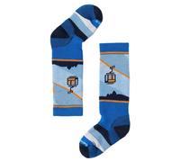 Smartwool - Wintersport Full Cushion Gondola Games OTC Socks - Chaussettes ski enfant Laguna Blue - L (33 - 36)