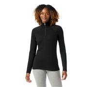 Smartwool - Classic All-Season Merino Base Layer 1/4 Zip Boxed - Maillot thermique laine mérinos femme Black - XS