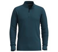 Smartwool - Classic All-Season Merino Base Layer 1/4 Zip Boxed - Sous-vêtement mérinos - M - twilight blue