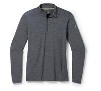 Smartwool - Classic All-Season Merino Base Layer 1/4 Zip Boxed - Sous-vêtement mérinos - XL - iron heather