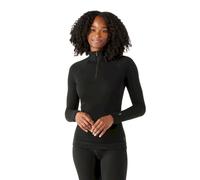 Smartwool - Classic Thermal Merino Base Layer 1/4 Zip - Maillot thermique laine mérinos femme Black - XL