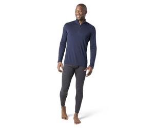 Smartwool - Classic Thermal Merino Base Layer 1/4 Zip - Maillot thermique laine mérinos homme Deep Navy - S