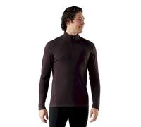 Smartwool - Classic Thermal Merino Base Layer 1/4 Zip - Maillot thermique laine mérinos homme Mink Heather - S