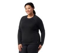 Smartwool - Classic Thermal Merino Base Layer Crew Plus - Maillot thermique laine mérinos femme Charcoal Heather - 4X