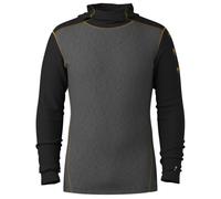 Smartwool - Classic Thermal Merino Base Layer Hoodie - Sous-vêtement mérinos - L - charcoal / honey gold