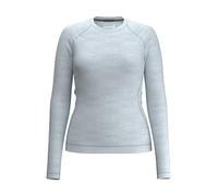 Smartwool Couche de Base Classic Thermal Merino à Encolure Ronde pour Femme, Winter Sky Heather, Small