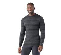 Smartwool Couche de Base Classic Thermal Merino à Encolure Ronde pour Homme, Black Color Shift, Large