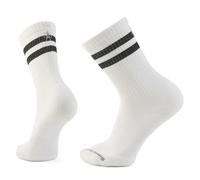 Smartwool Everyday Athletic Striped Crew Chaussettes, White, M Mixte