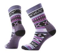 Smartwool - Everyday Cabin Games Crew Socks - Chaussettes en laine mérinos - EU 38-41 - chalk violet