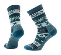 Smartwool - Everyday Cabin Games Crew Socks - Chaussettes en laine mérinos - Unisex S | EU 34-37 - twilight blue