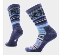 Smartwool - Everyday Cozy Fair Isle Sweater Crew Socks - Chaussettes en laine mérinos femme Nightfall Blue - L (33 - 36)