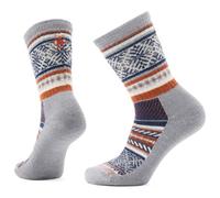 Smartwool - Everyday Fair Isle Sweater Crew - Chaussettes multifonctions - Unisex L | EU 42-45 - light gray